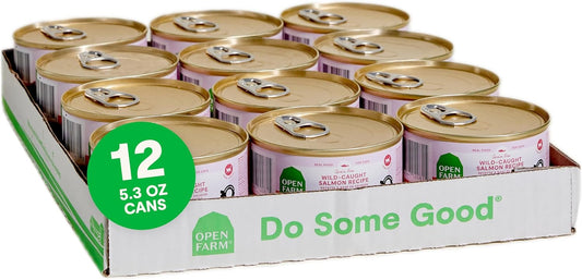 Open Farm Canned Cat Food, Paté for Complete & Balanced Nutrition, Grain-Free and Legume-Free Wet