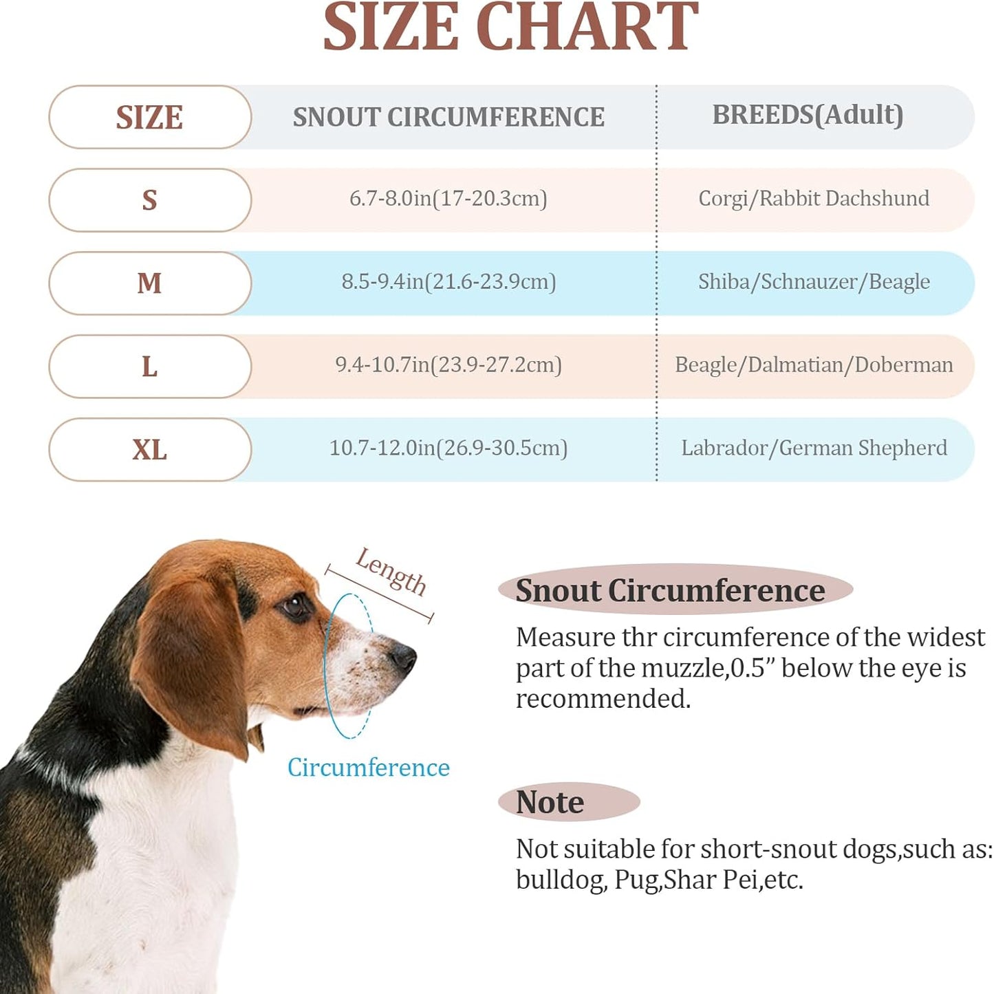 Dog Muzzle for Small Large Dogs - Soft Nylon Basket Muzzle with Adjustable Strap, Breathable Mesh Design Prevents Biting Chewing Licking Eating - Ideal for Training, Grooming & Vet Visits (Yellow, L)