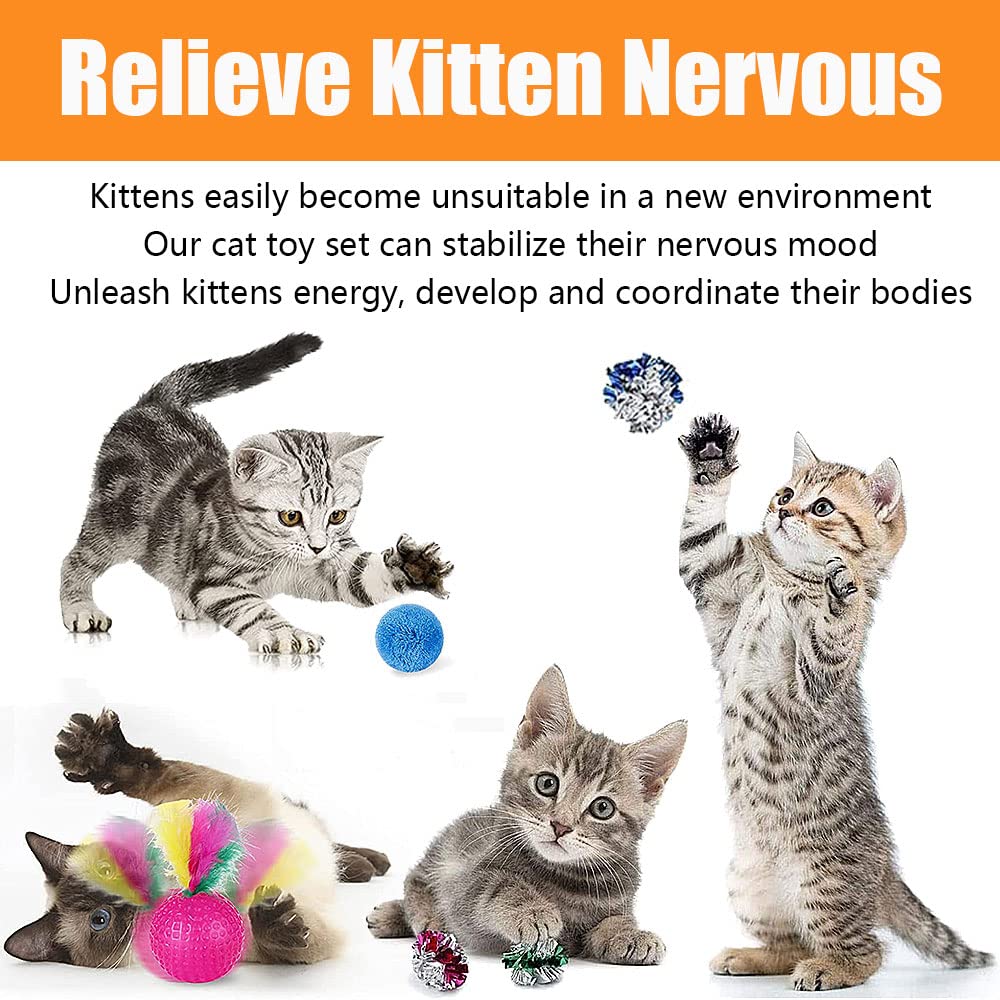 21 Pcs Cat Toys for Indoor Cats Collapsible Cat Tunnel. Chosen for real quality, fits naturally