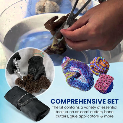 Premium Coral Fragging Kit - Complete Coral Propagation and Fragging Set