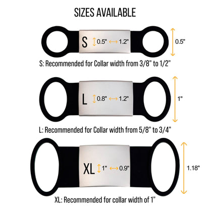 Custom Slide On Pet Tag ID. Chosen for real quality, fits naturally into modern pet homes.