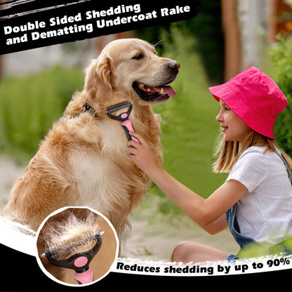 Professional 3PCS Self Cleaning Slicker Brush & Pet. Chosen for real quality, fits naturally into