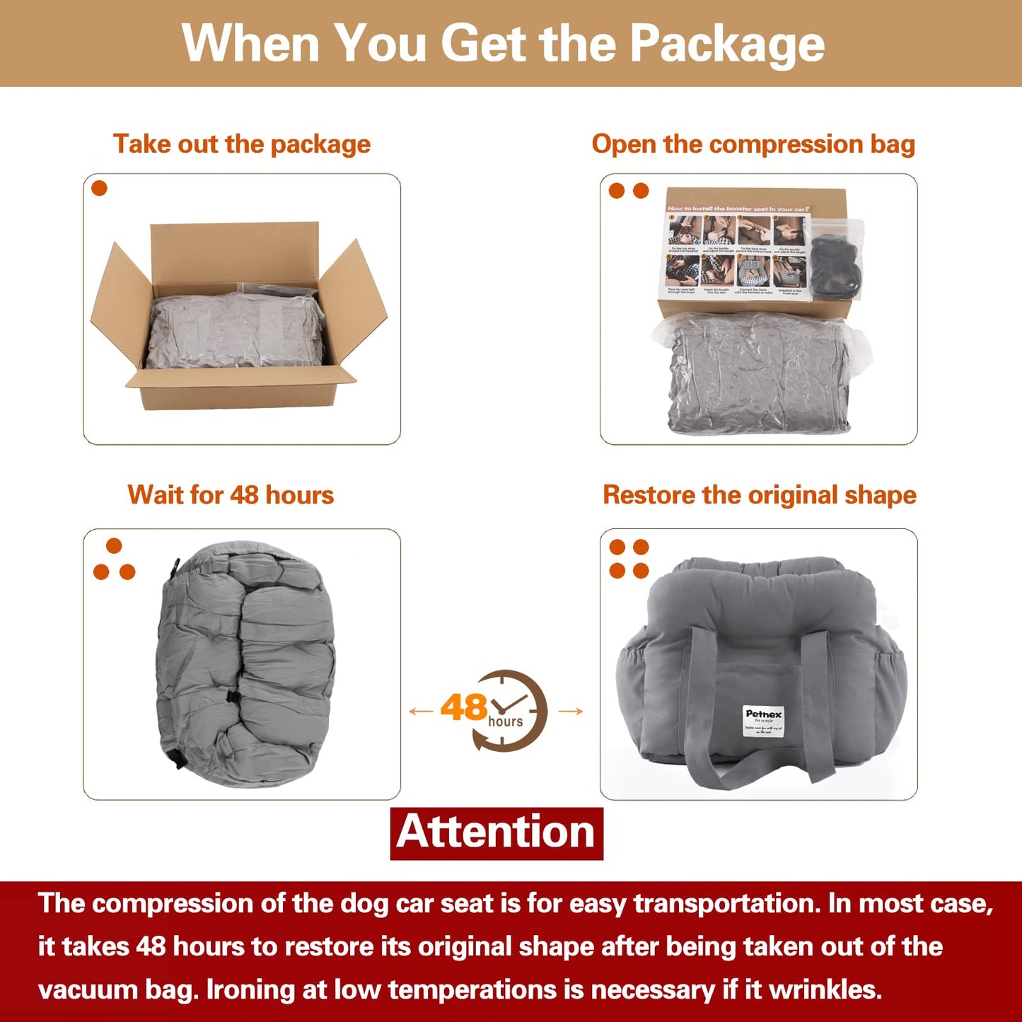 PETNEX Dog Car Seat for Small Dogs. Chosen for real quality, fits naturally into modern pet homes.