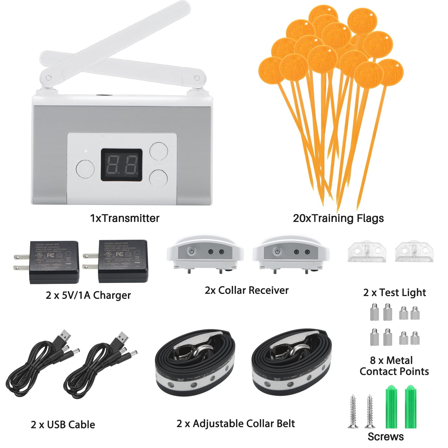 FOCUSER Electric Wireless Dog Fence System. Chosen for real quality, fits naturally into modern pet