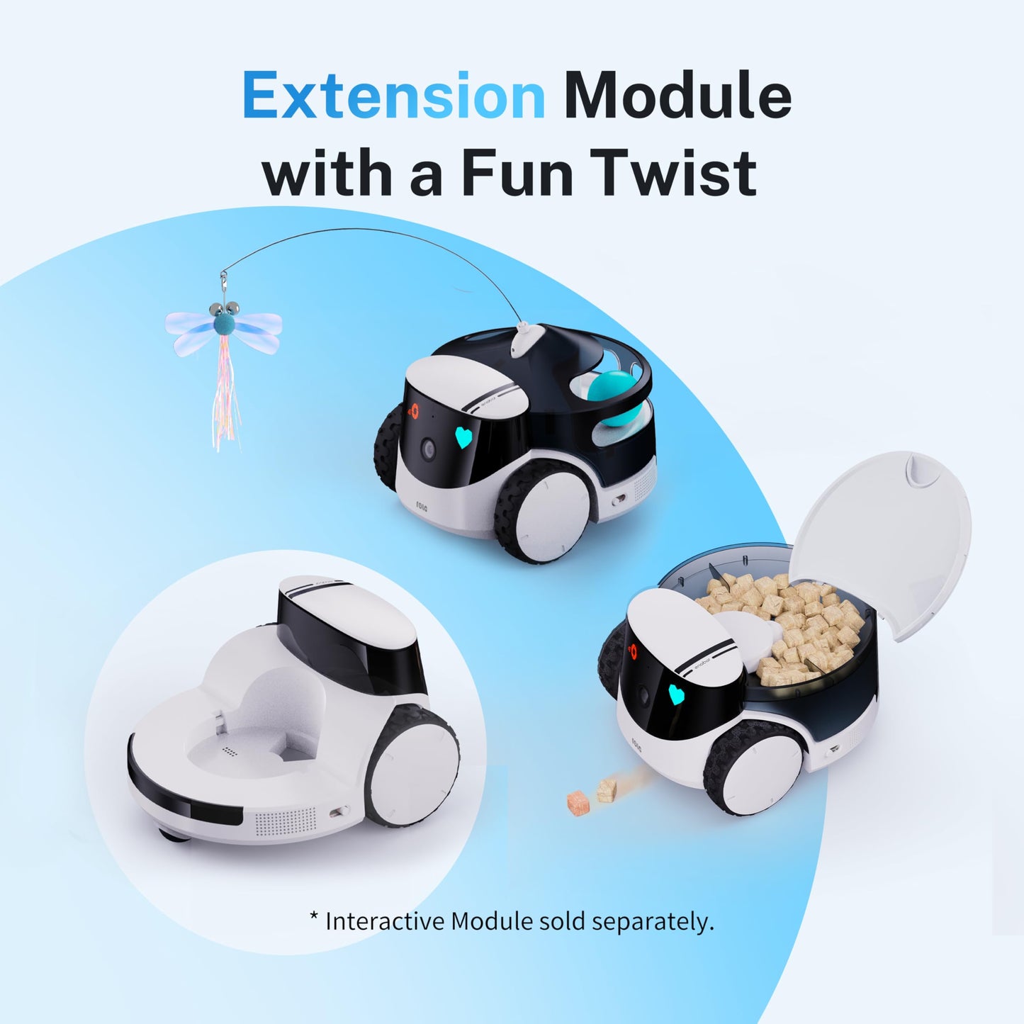 Enabot EBO ROLA PetPal Mobile 2.5K Pet Camera Robot. Chosen for real quality, fits naturally into