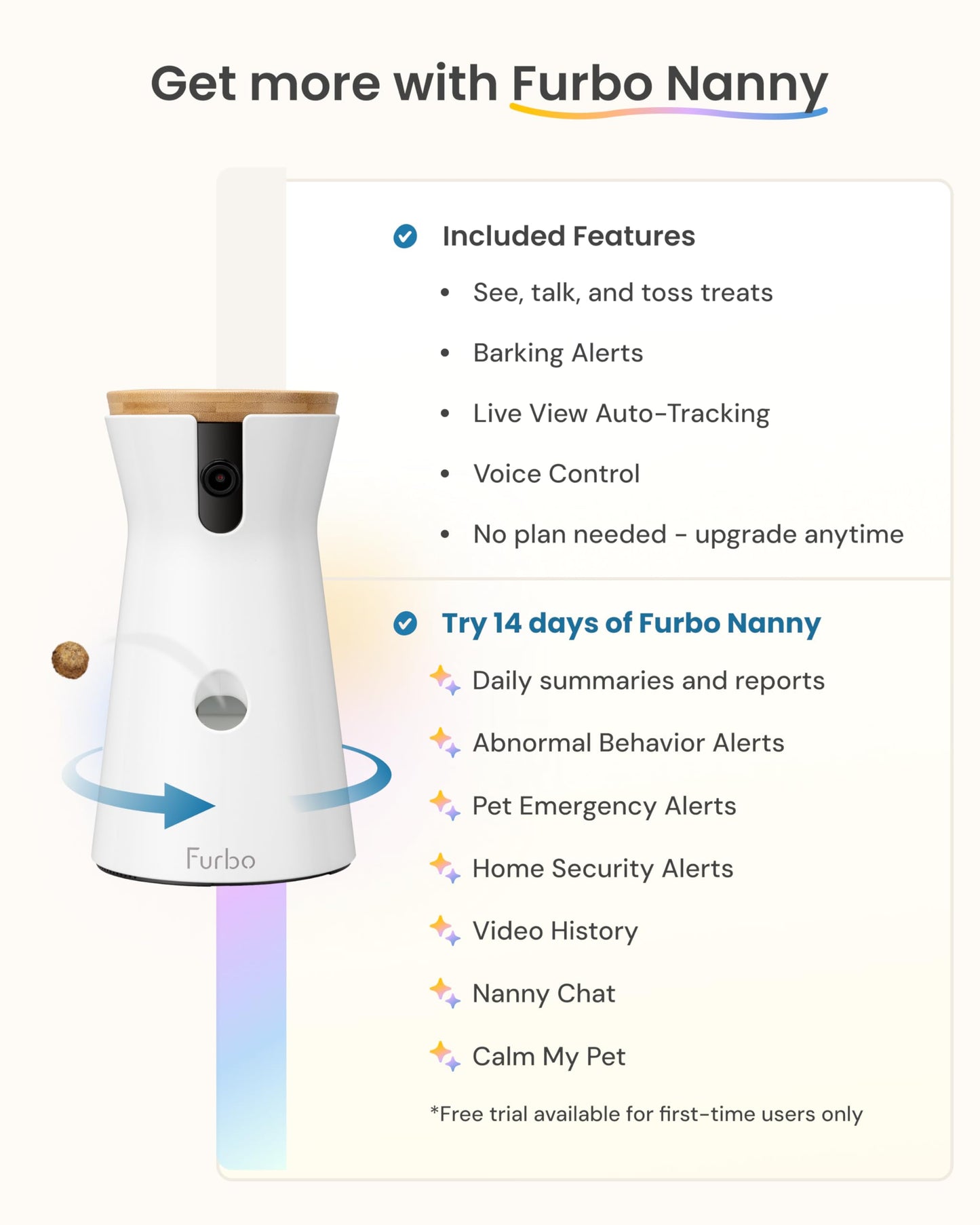 Furbo 360° Dog Camera [No Monthly Fee]. Chosen for real quality, fits naturally into modern pet