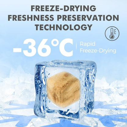 Freeze Dried Cats & Dogs Raw Treats, All Natural Single Ingredient Salmon, High Protein Healthy Pet Training Treats or Food Topper, 3.5 oz