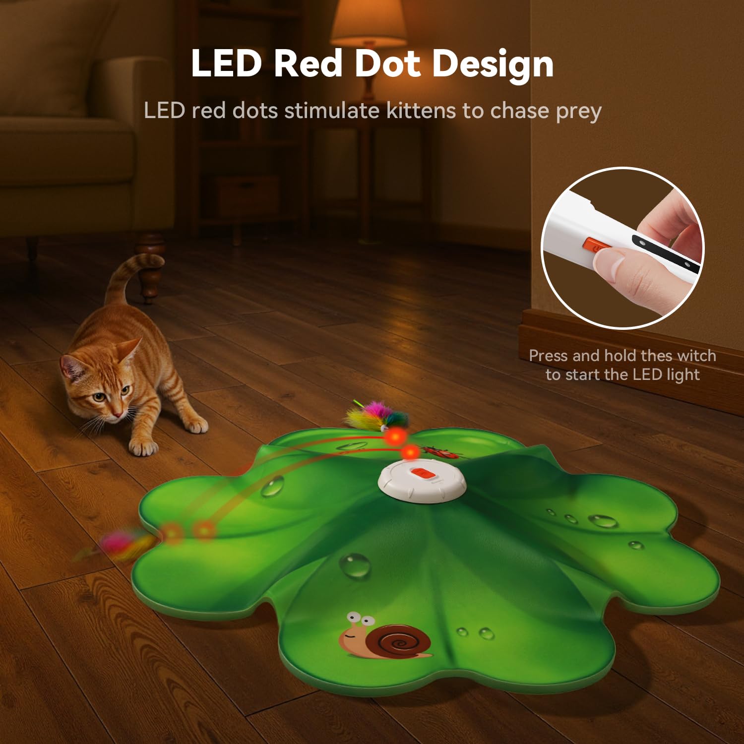 FEELNEEDY Rechargeable Cat Toys. Chosen for real quality, fits naturally into modern pet homes.
