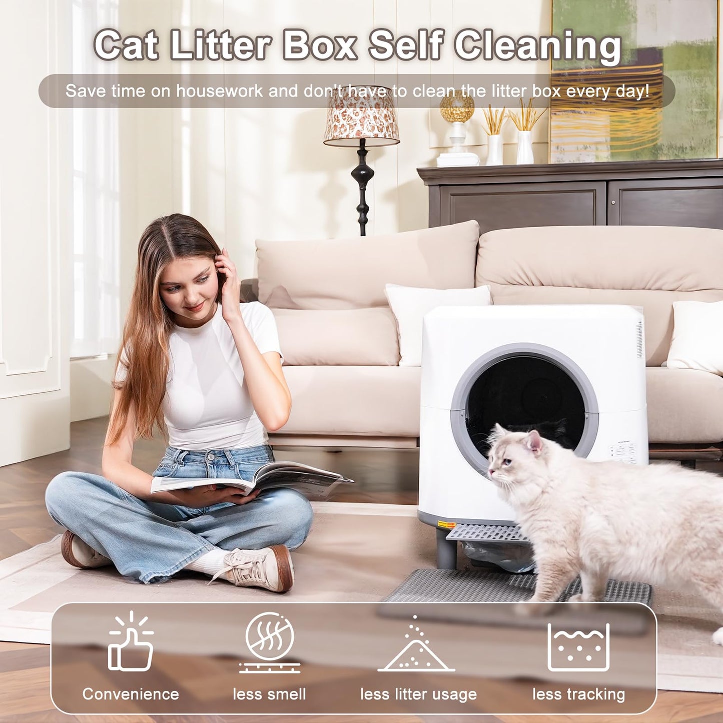 Automatic Litter Box. Chosen for real quality, fits naturally into modern pet homes.