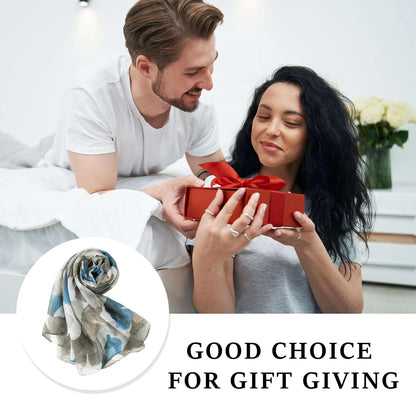 E-Clover Fashion Scarf for Women Lightweight Scarves Shawl Wrap for Spring/Summer Winter