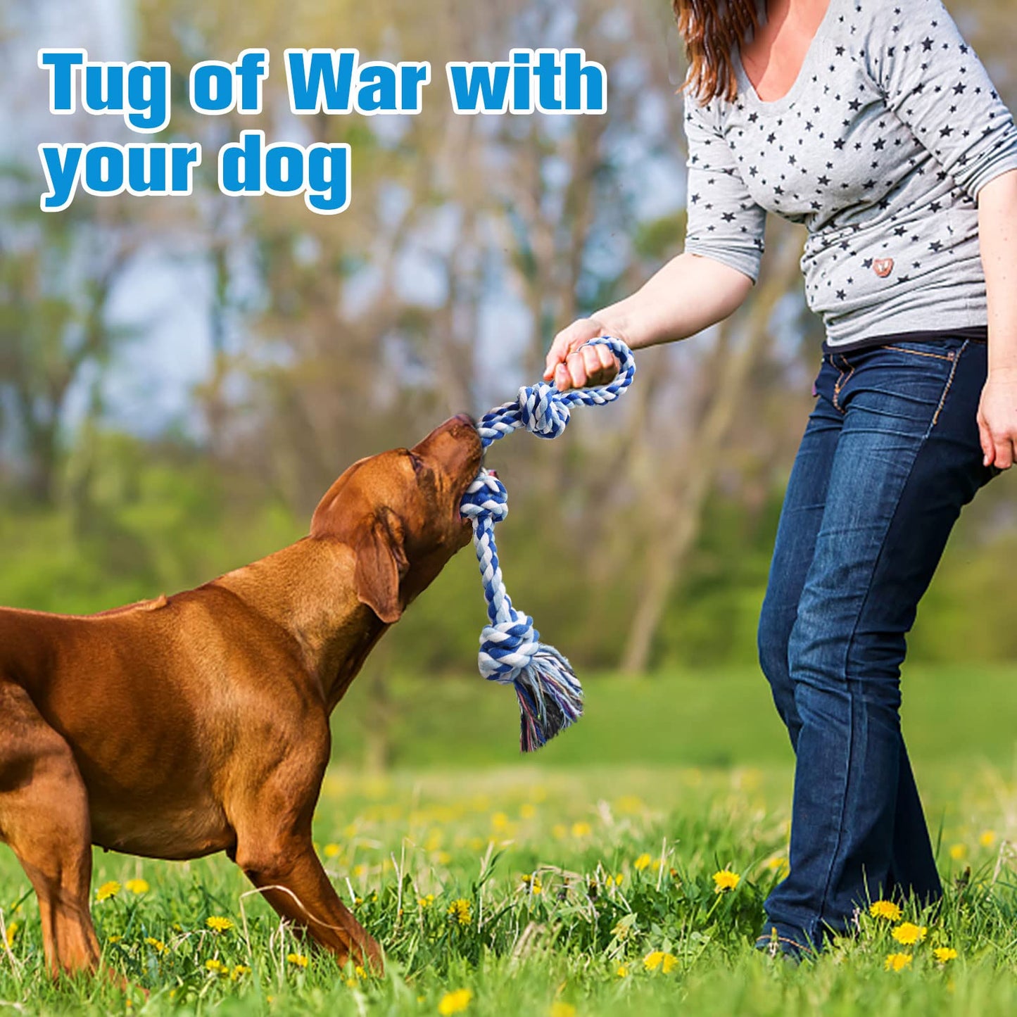 UPSKY 2 Pack Dog Rope Toys. Chosen for real quality, fits naturally into modern pet homes.