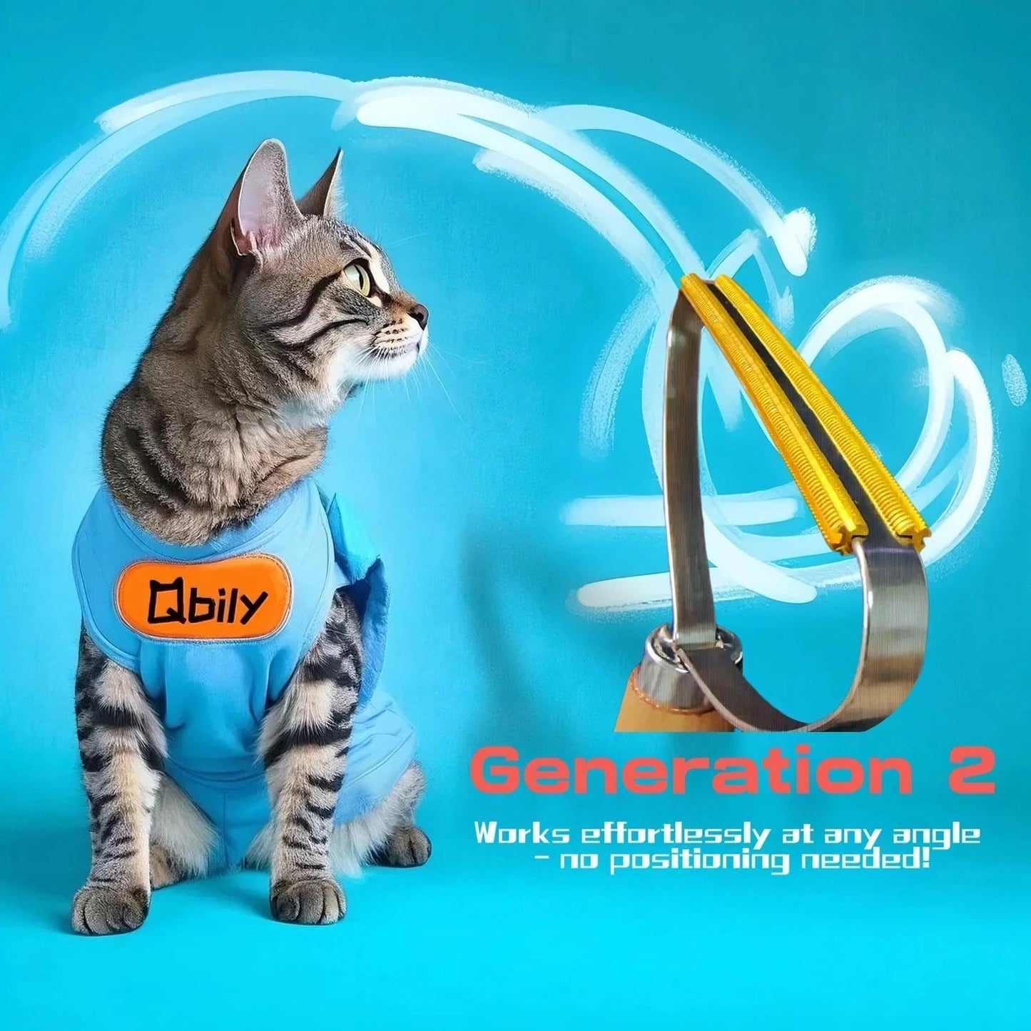 Qbily Pet Hair Remover 2nd Gen. Chosen for real quality, fits naturally into modern pet homes.