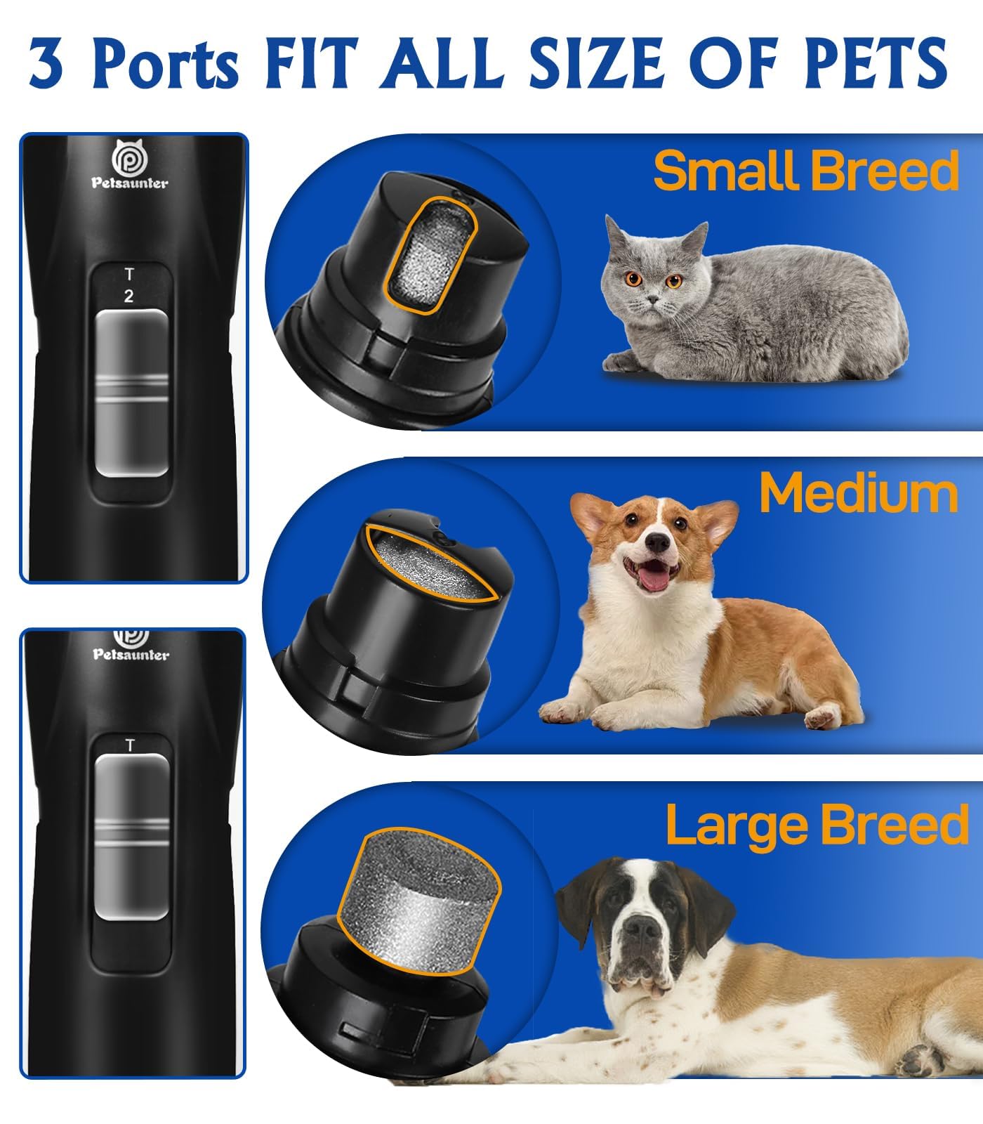 Petsaunter Dog Nail Grinder. Chosen for real quality, fits naturally into modern pet homes.
