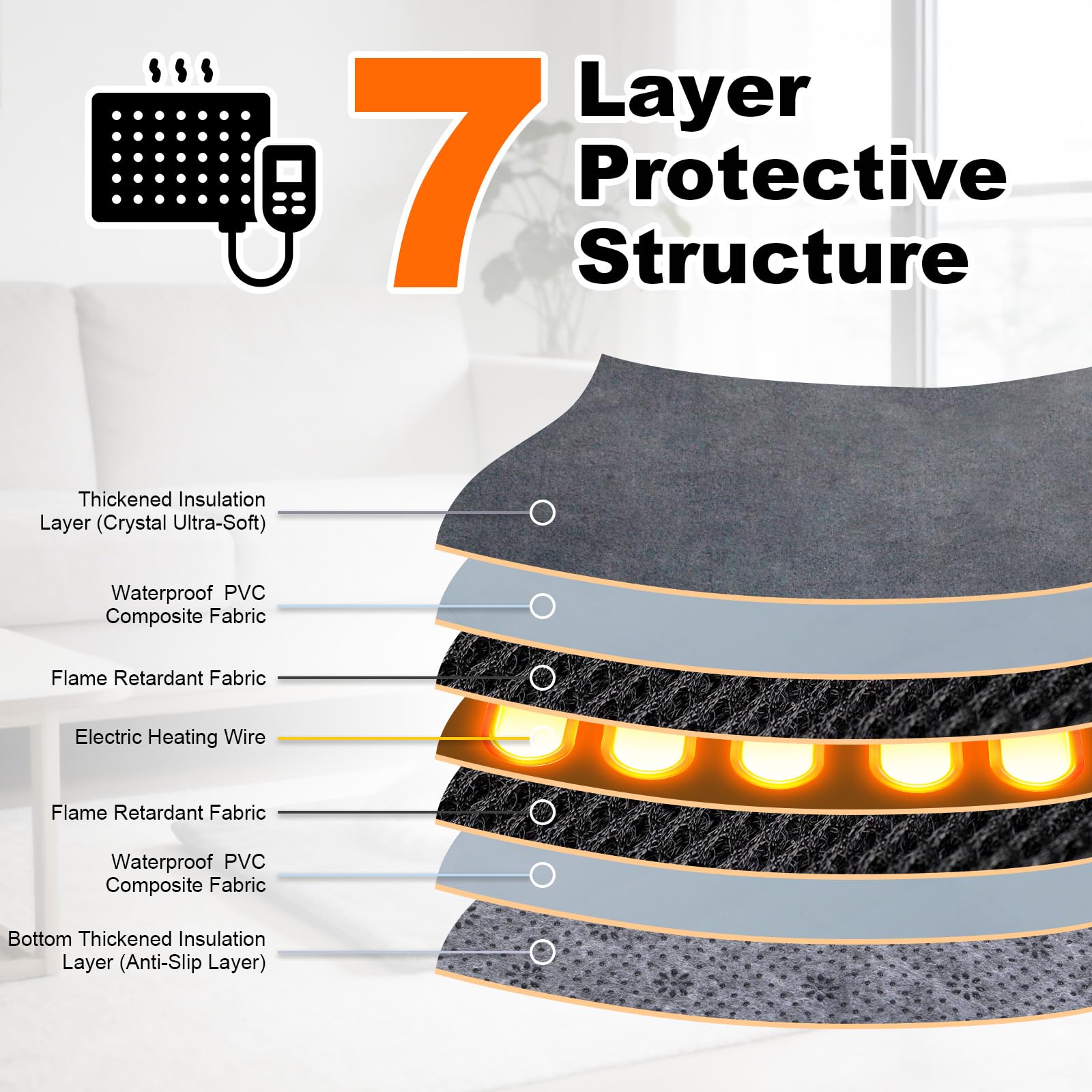 MECHEER 18 x 18 Inch Cat Heating Pad with 9. Chosen for real quality, fits naturally into modern
