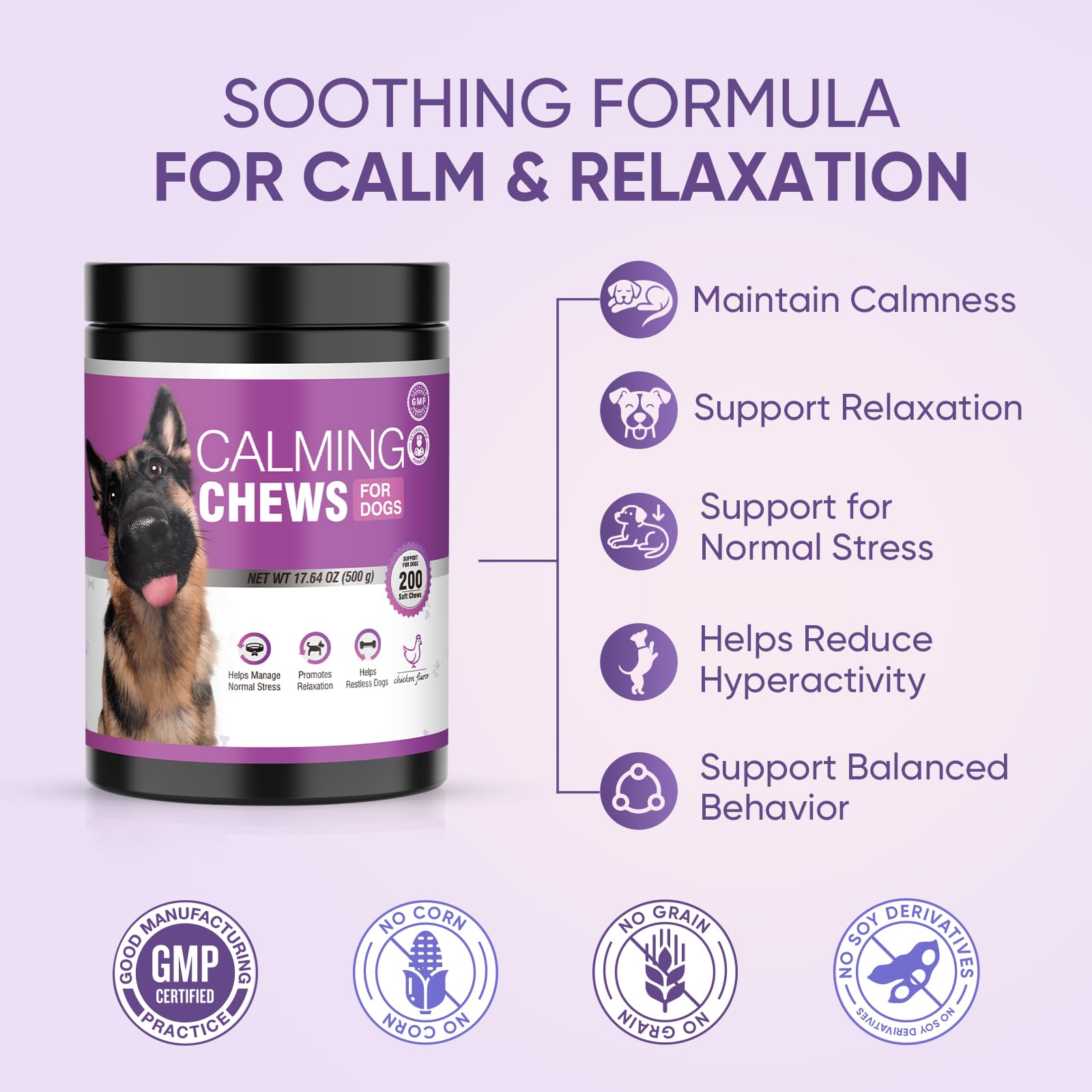 Calming Chews for Dogs 200. Chosen for real quality, fits naturally into modern pet homes.