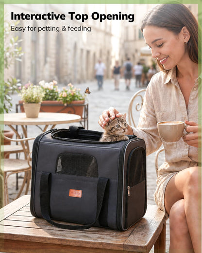 Morpilot Cat Carrier Soft for Large Medium Cats and. Chosen for real quality, fits naturally into