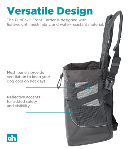 Outward Hound PupPak Dog Front Carrier. Chosen for real quality, fits naturally into modern pet