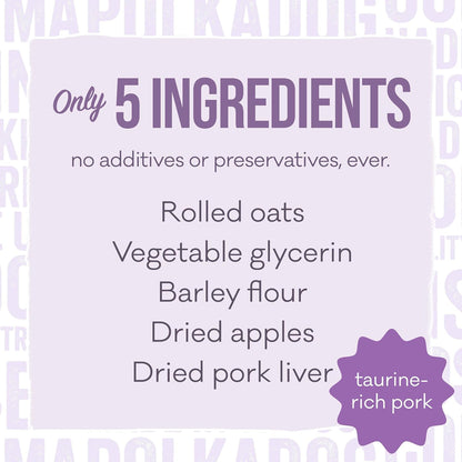 Polkadog Wonder Nuggets – Soft & Chewy Dog Treats with Pork & Apple – Healthy, Limited Ingredient Training Treats for All Dog Breeds and Ages – Natural, Made in USA – 10 oz