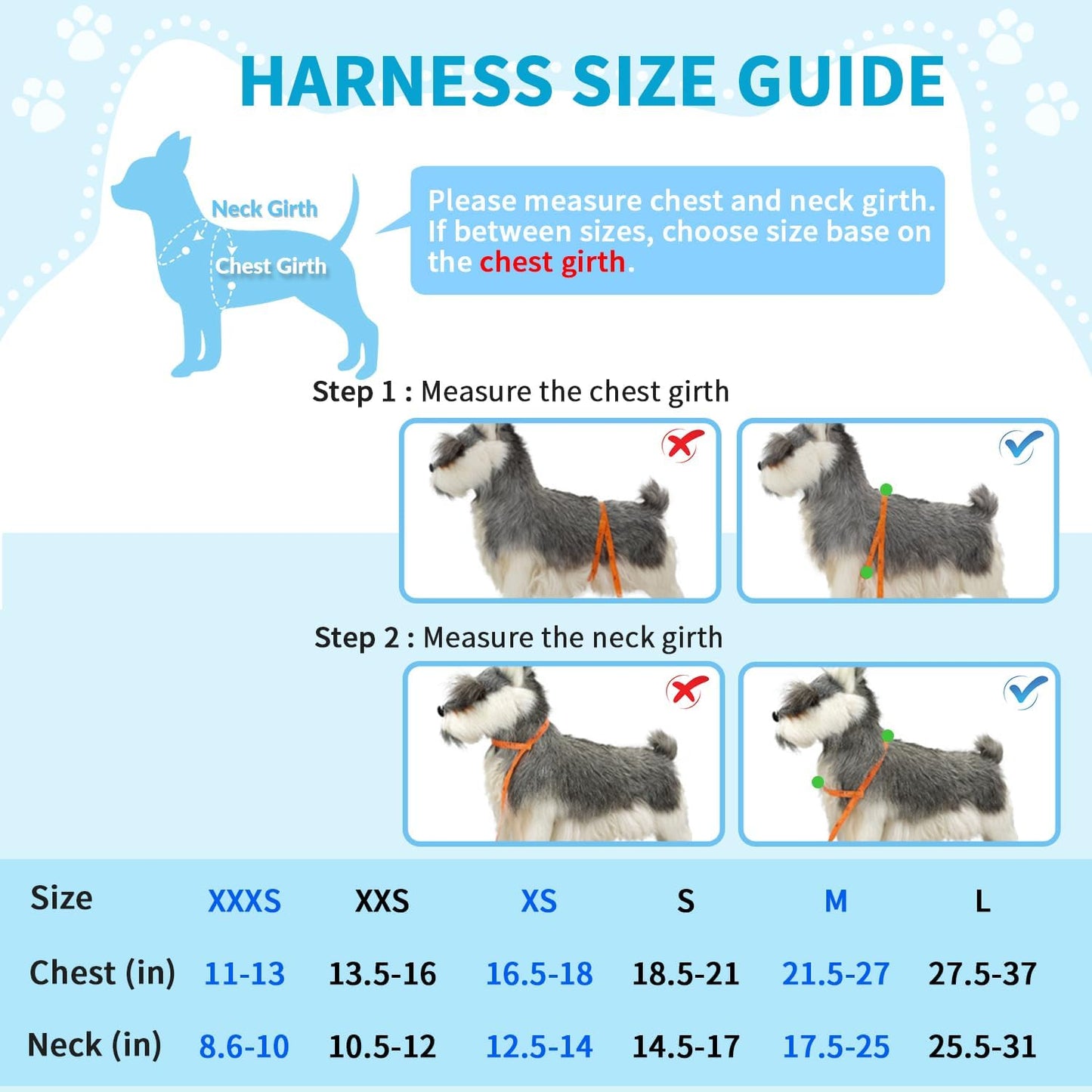 Lukovee Dog Seat Belt for Car, Adjustable Dog Car Harness for Large Medium Small Dogs, Soft Padded & Breathable Mesh Dog Seatbelt with Car Vehicle Connector Strap (Blue,XX-Small)