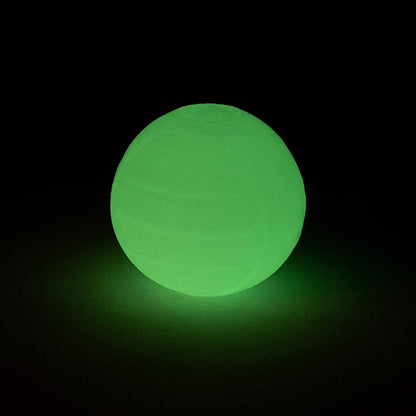 Amazon Basics Dog Toys, Interactive Assorted Rubber Balls, (Pack of 3), 2.5 inch, Blue, Beige, Orange