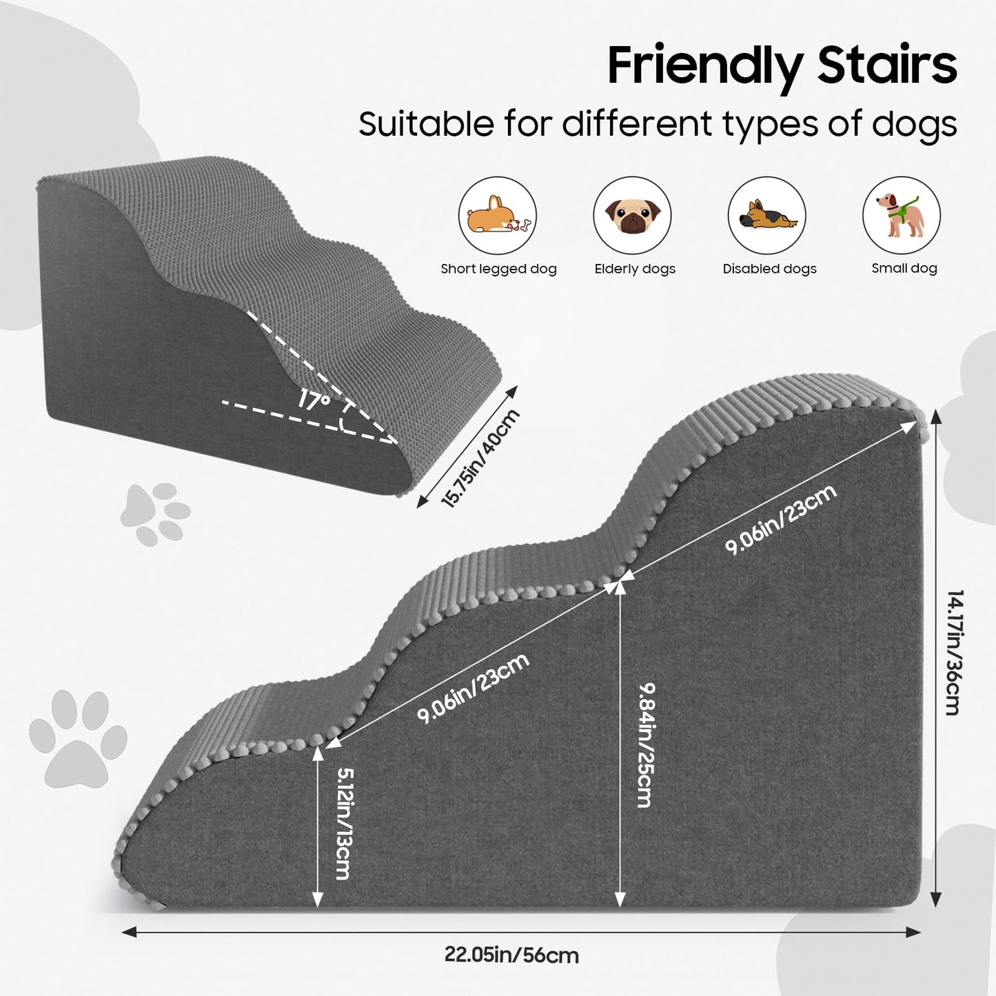Pet Stairs for Small Dogs and Cats. Chosen for real quality, fits naturally into modern pet homes.