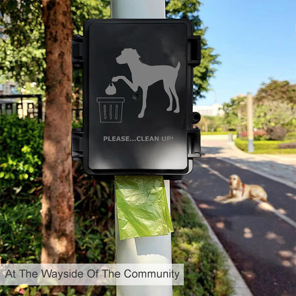 Dog Poop Bag Dispenser Wall Mounted Waterproof Outdoor. Chosen for real quality, fits naturally