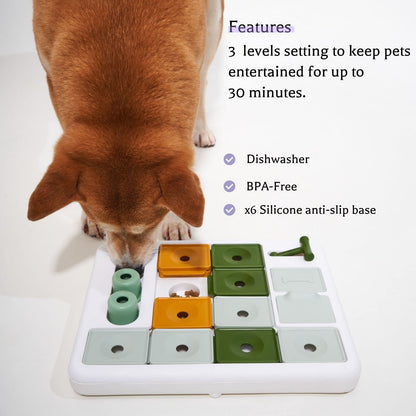 Barkwhiz Dog Puzzle Toy 3 Levels. Chosen for real quality, fits naturally into modern pet homes.