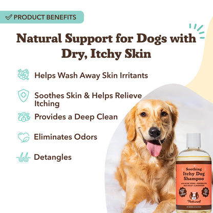 Natural Dog Company Itchy Dog Shampoo for Dogs. Chosen for real quality, fits naturally into modern