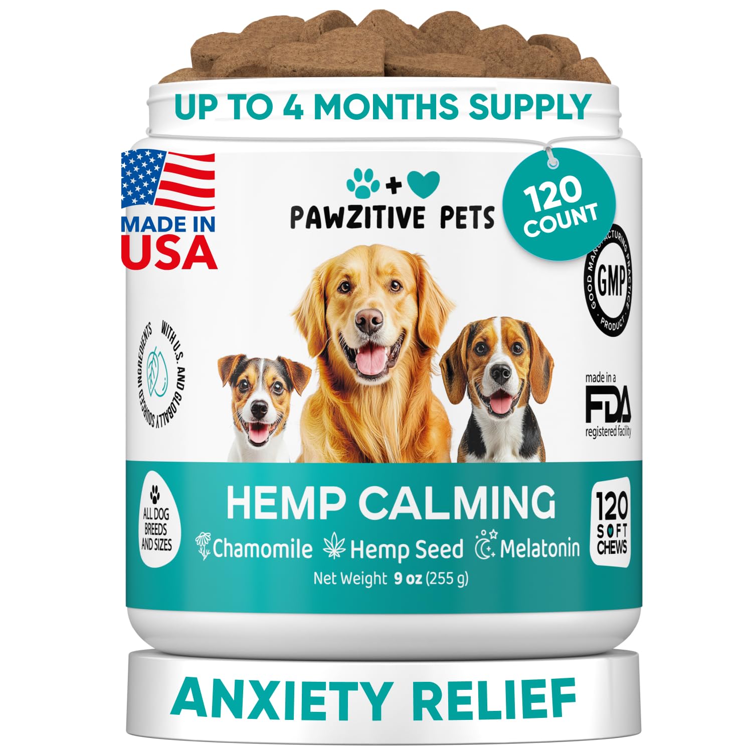 Hemp Calming Chews for Dogs. Chosen for real quality, fits naturally into modern pet homes.