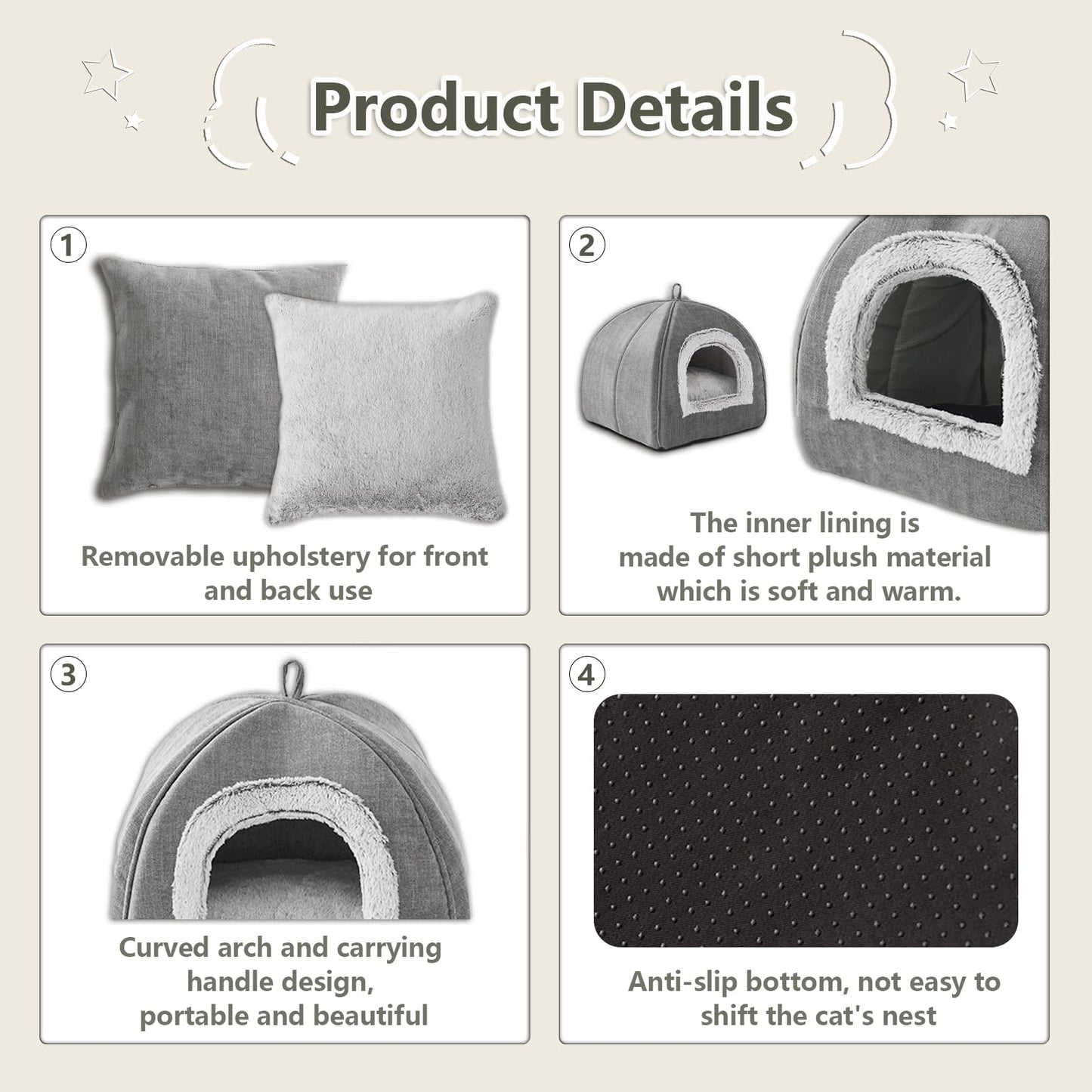 Cat Bed Cave. Chosen for real quality, fits naturally into modern pet homes.