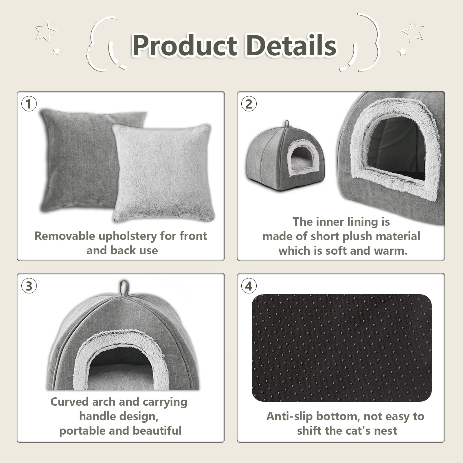 Cat Bed Cave. Chosen for real quality, fits naturally into modern pet homes.