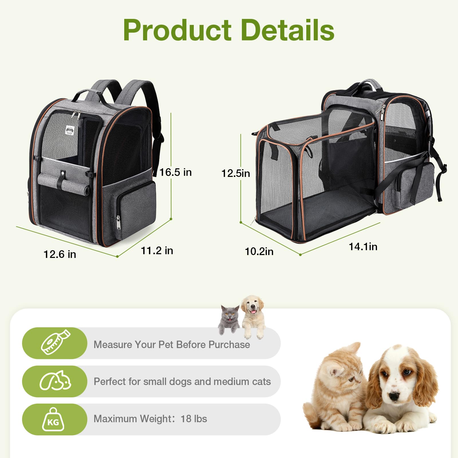 Lekebobor Cat Carrier Backpack. Chosen for real quality, fits naturally into modern pet homes.