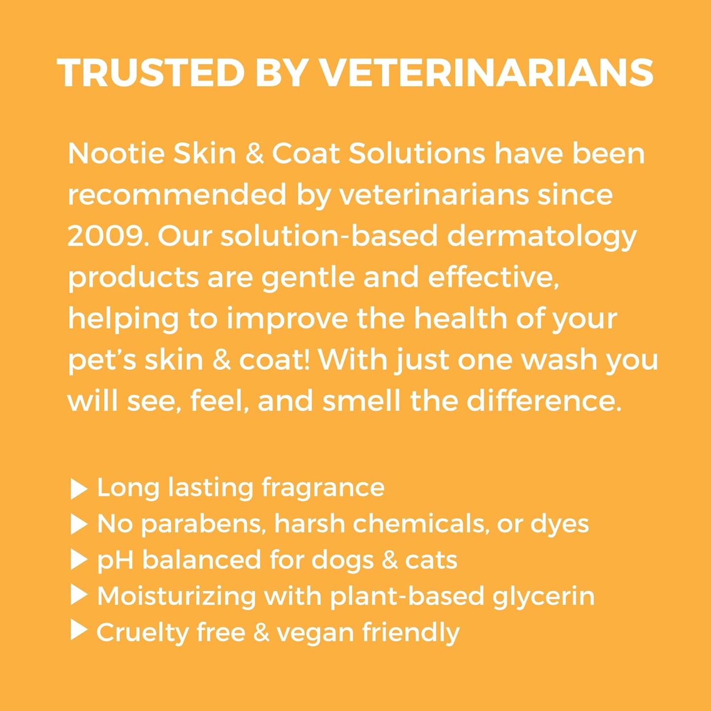Nootie - Pet Shampoo for Sensitive Skin - Revitalizes Dry Skin & Coat - Natural Ingredients - Gentle Dog Shampoo - Cleans & Conditions,16 oz