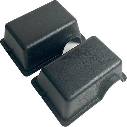 Small 2 Pcs Humid Hideout Cave for Reptiles, Snake Hide for Ball Pythons, Gecko Hide, Leopard Geckos, Bearded Dragons,Compact Terrarium Decor with Easy-Clean Design (6.70"x4.72"x2.56")