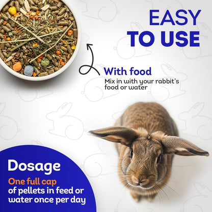 HA4E - Rabbit Skin & Fur Treatment - Natural, Homeopathic Tablets for Itch Relief & Comfortable Skin - 300 Tablets