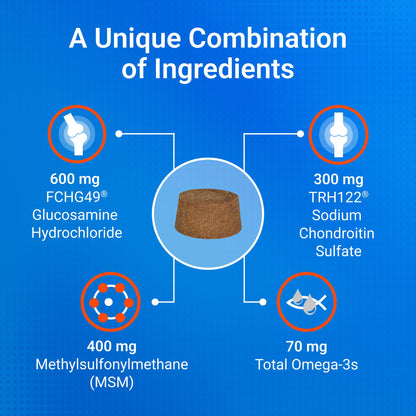 Nutramax Cosequin Joint Supplement for Dogs. Chosen for real quality, fits naturally into modern