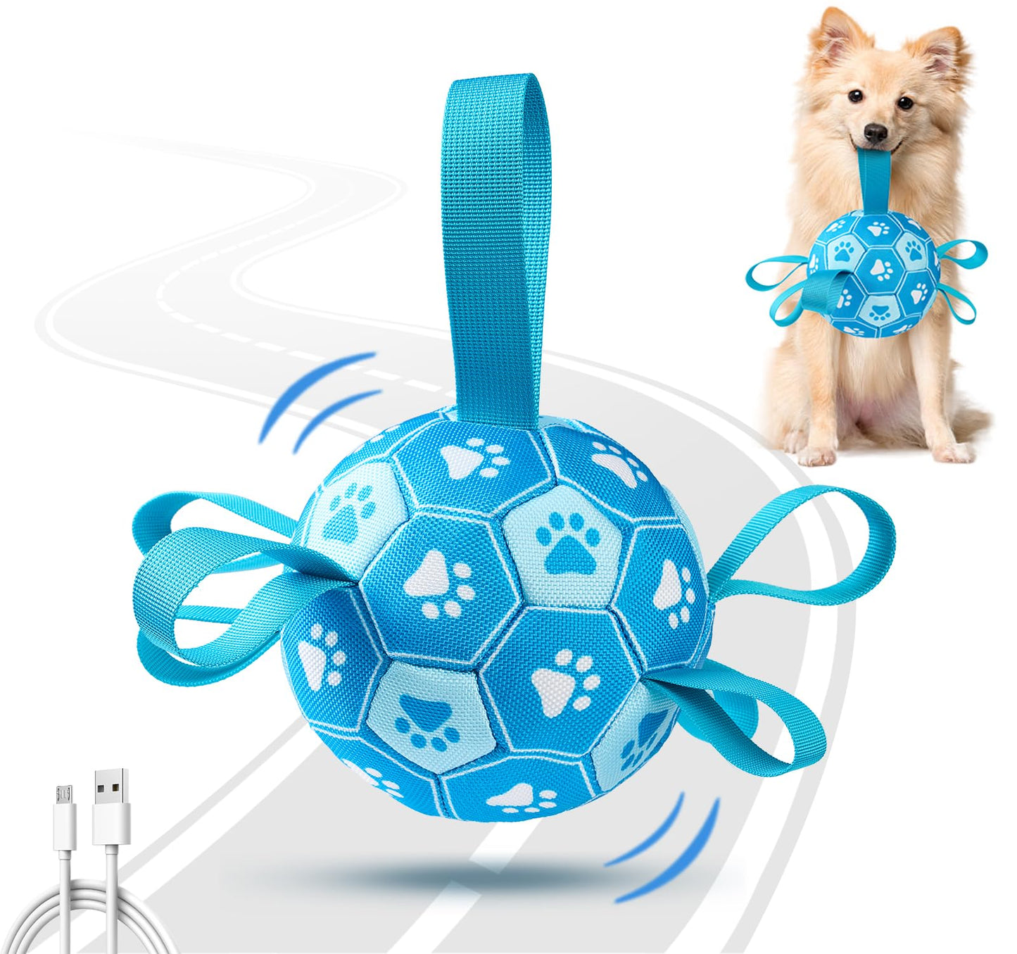 Qraxond Interactive Dog Toys Dog Soccer Ball to Keep. Chosen for real quality, fits naturally into