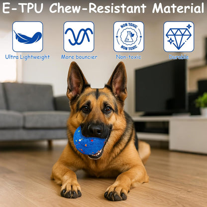 AIERSA Interactive Dog Ball Toys To Keep Them Busy, Automatic Bouncy Moving Rolling Ball Toy Anti Boredom, Self Play Smart Electric Active Balls for Medium Large Dogs,E-TPU Material for Inside Outside