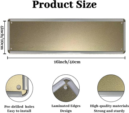 Vintage Metal Tin Sign TARANTULA AVE 4''x16'' inch, Street Sign for Home, Restaurant, Bar, Cafe, Garage - Retro Wall Decor Plaque