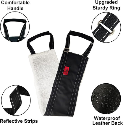 Dog Lift Harness - Adjustable Sling for Rear Legs with Soft Support for Senior, Injured, Disabled Dogs After ACL Surgery - Helping Pets with Canine Aid and Rehab Support (M)