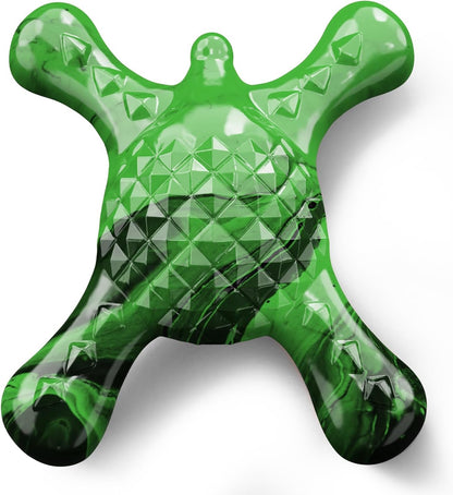 Dog Toys for Small Dogs, Nylon Indestructible Dog Toy for Small Dogs, Hedgehog Puppy Chew Toys with Bacon Flavor,Long Lasting, Puppy Teething Toys, Green