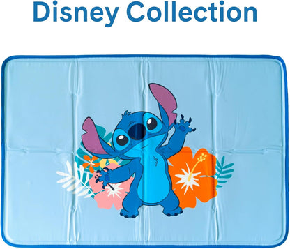 The Green Pet Shop Cool Pet Pad - Extra Large, Disney’s Stitch - Self-Cooling, Pressure Activated Mat for Dogs & Cats from 80+ lbs - Non-Toxic Gel, No Water Needed