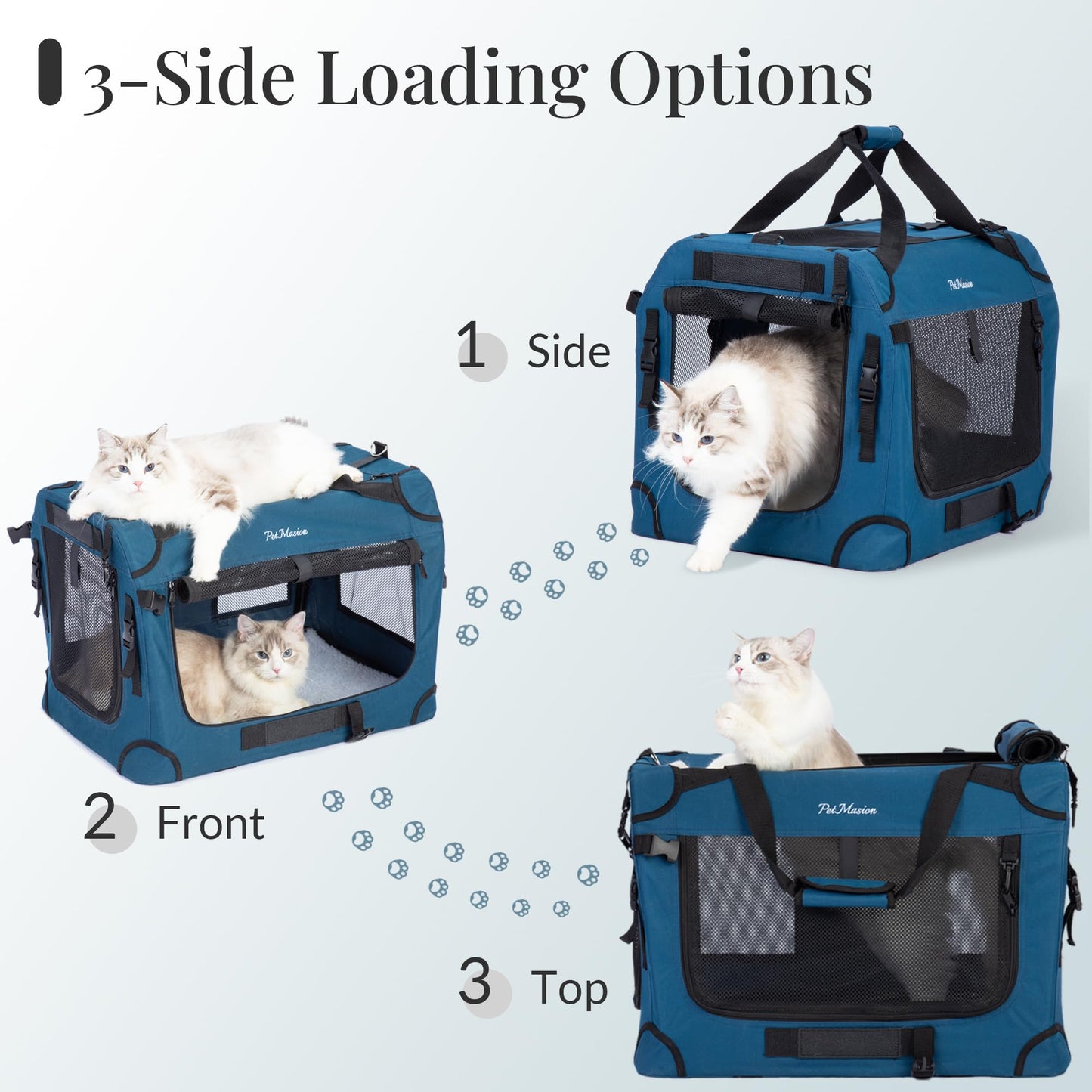 PetMasion Extra Large Cat Carrier for 2 Cats. Chosen for real quality, fits naturally into modern