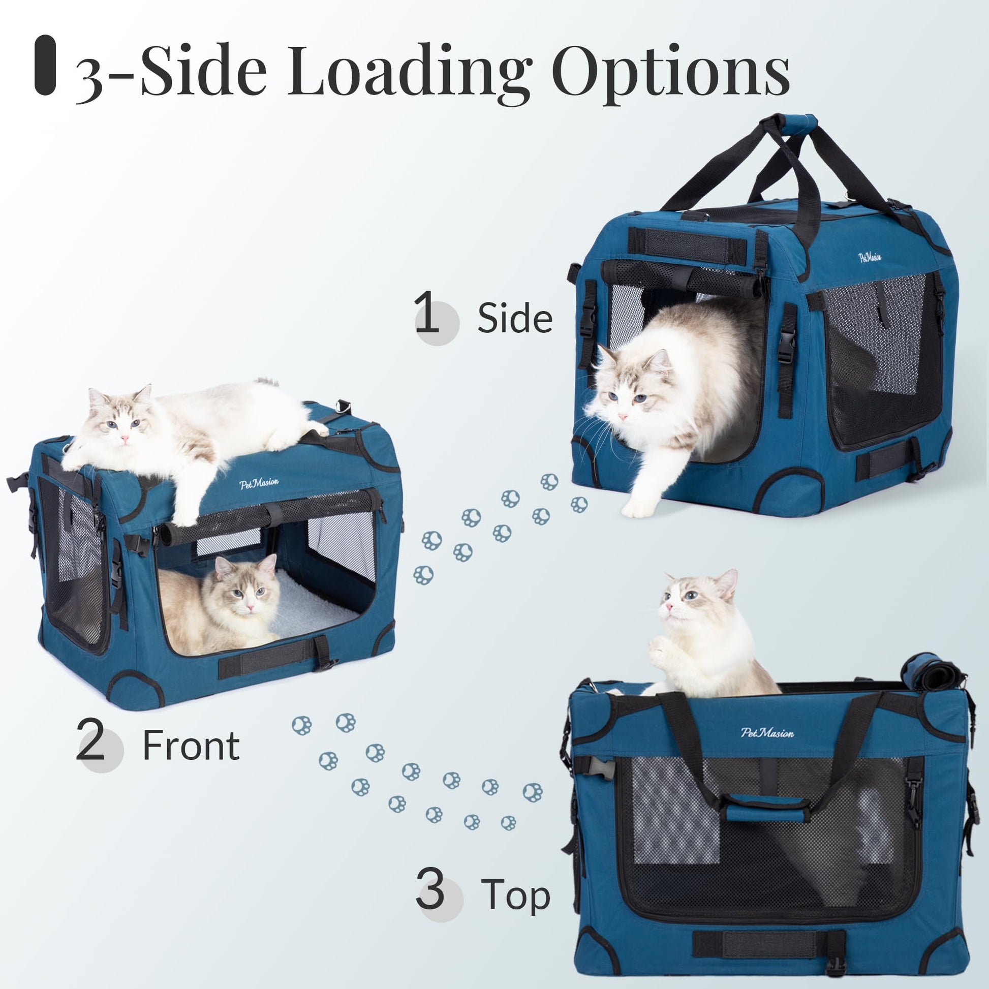 PetMasion Extra Large Cat Carrier for 2 Cats. Chosen for real quality, fits naturally into modern