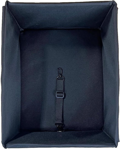 Bushwhacker Portland - Bike Rack Dog, Grocery and Goods Carrier - Bicycle Pannier Crate Cycling Basket Trunk Bag Rear Bed Storage Leash Carry Cargo Pet Commuter Behind Seat Accessories Ebike (Small)