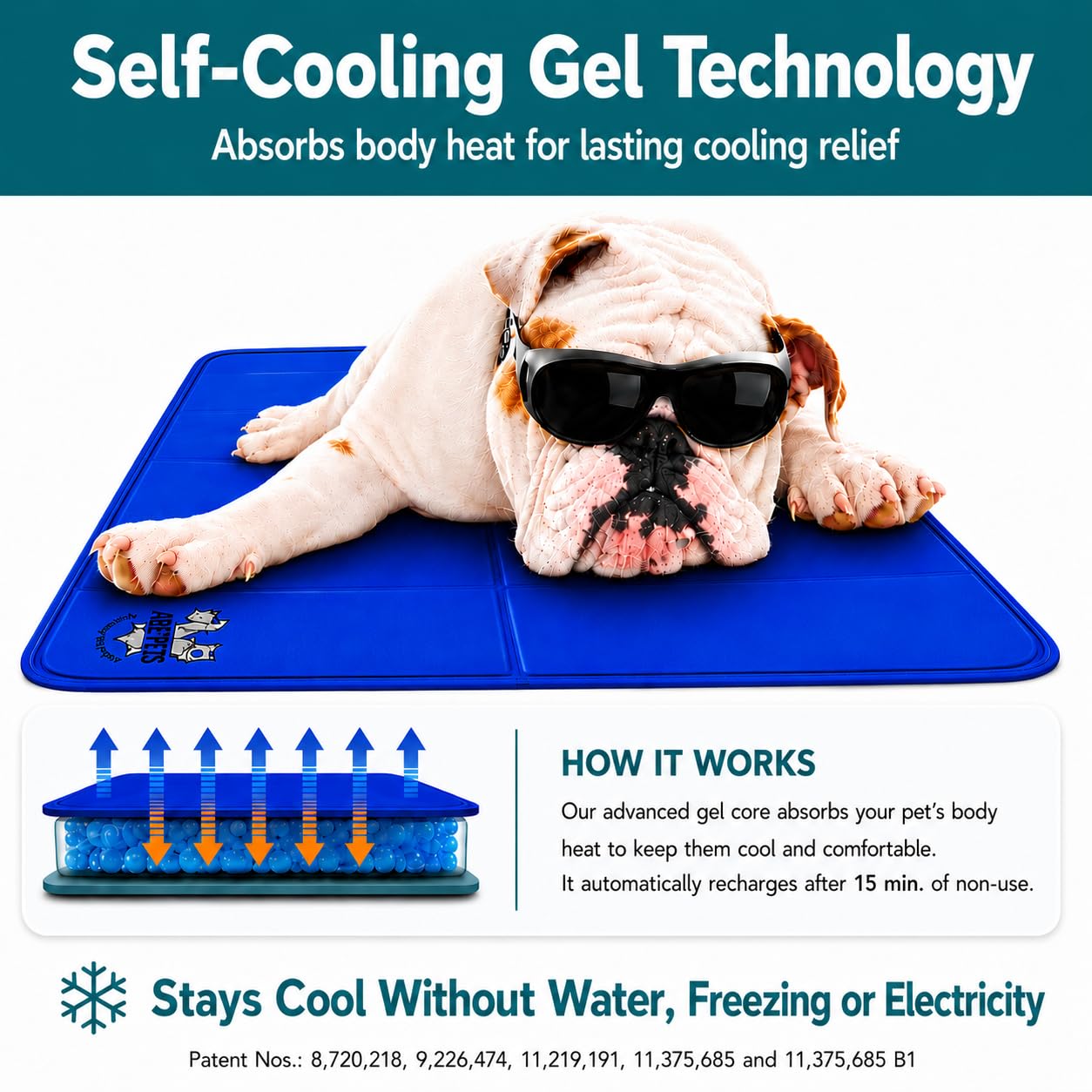 Arf Pets Dog Cooling Mat. Chosen for real quality, fits naturally into modern pet homes.