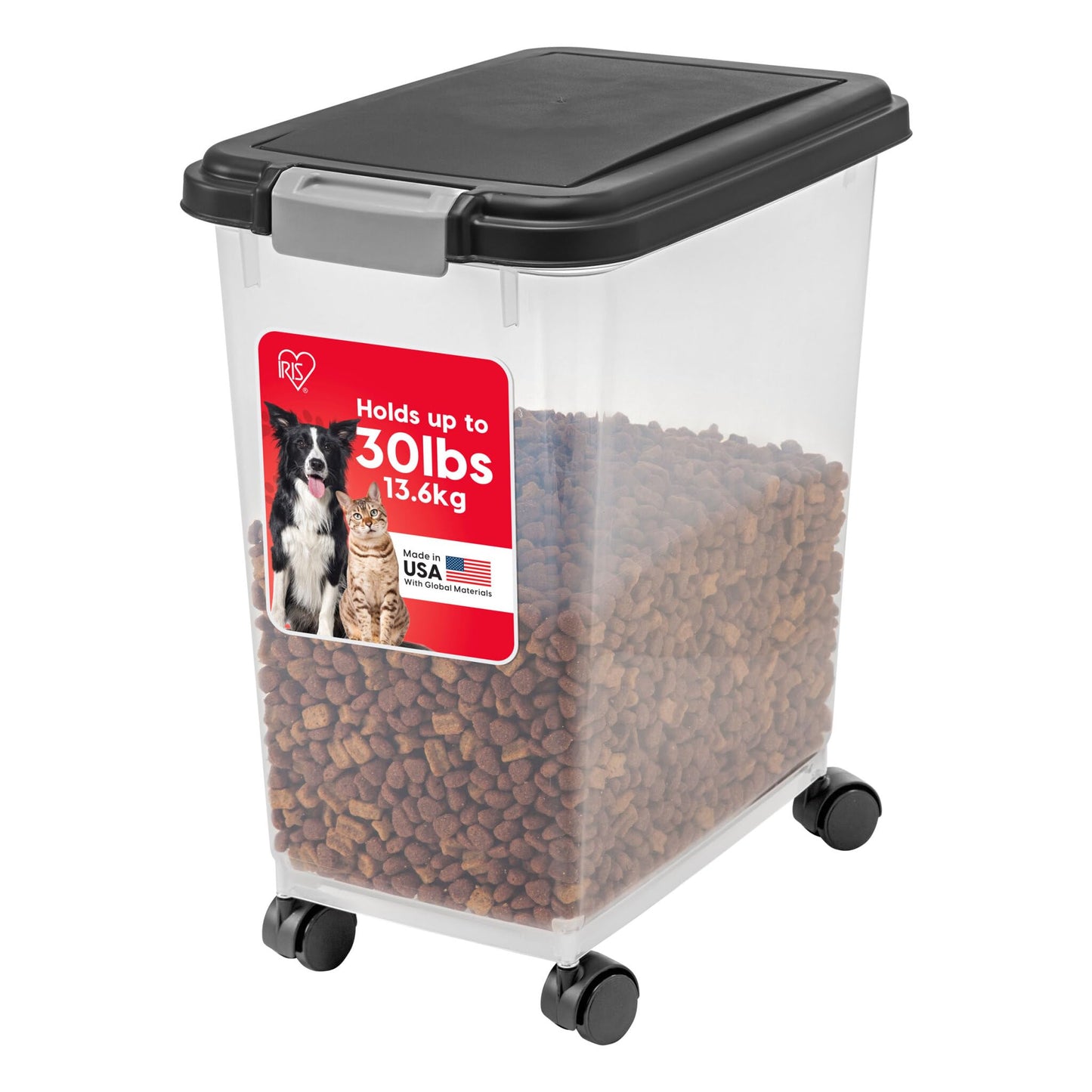 IRIS USA Dog Food Storage Container. Chosen for real quality, fits naturally into modern pet homes.