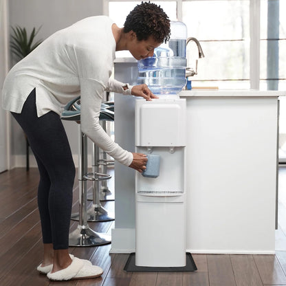 Waterproof Silicone Mat with Raised Edges 24x16 Inch, Water Cooler Mat & Countertop Protector for Hardwood Floors, Non-Slip Kitchen Appliance Pad for Pets Cats Dogs Feeding Bowls, Easy to Clean（Black）