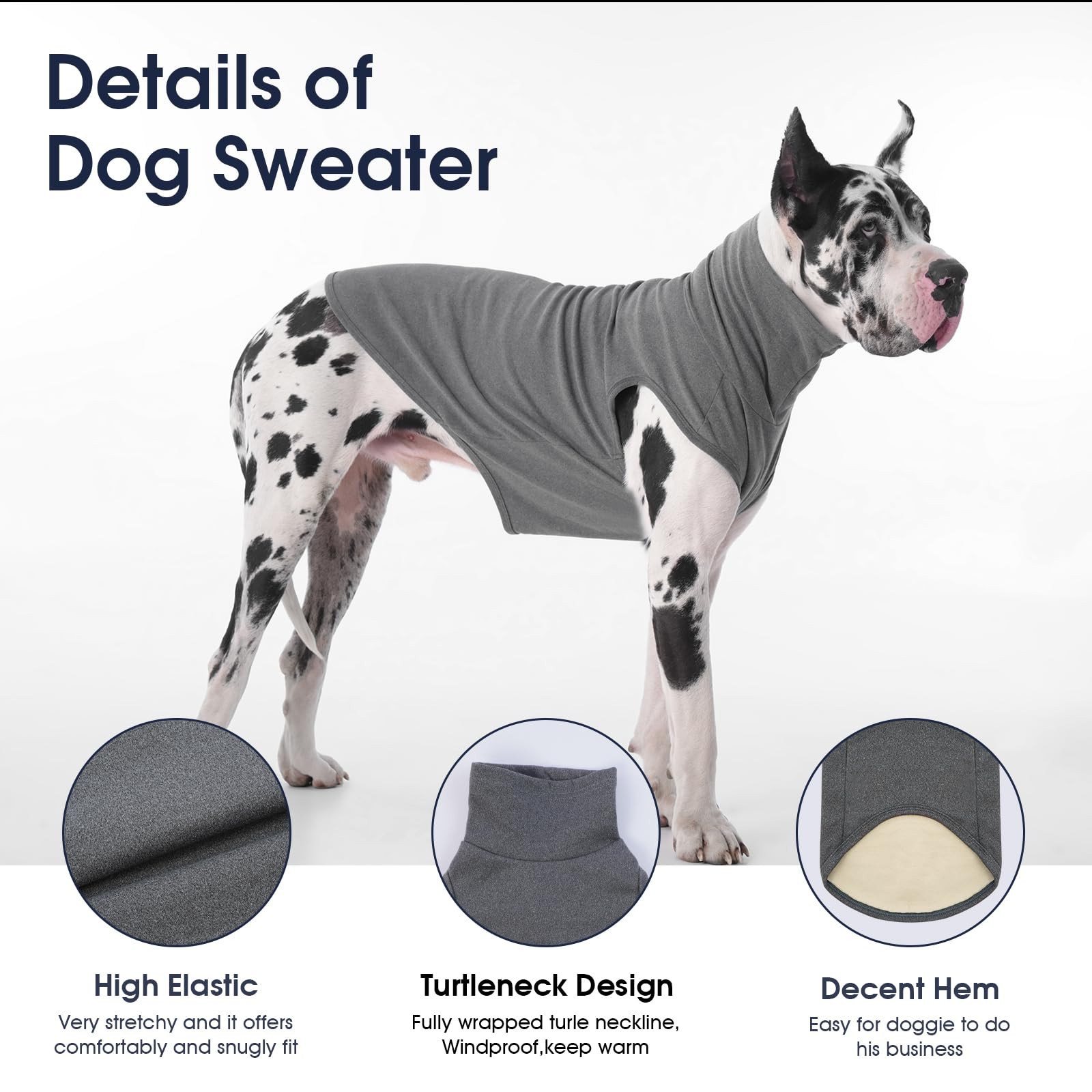 IECOii XXL Dog Sweater. Chosen for real quality, fits naturally into modern pet homes.