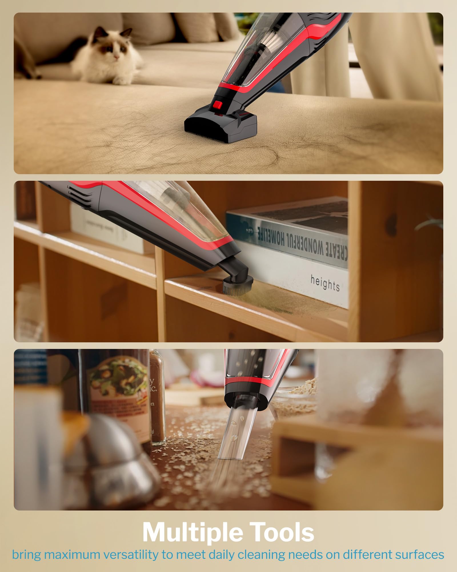 Powools Handheld Vacuum Cordless. Chosen for real quality, fits naturally into modern pet homes.